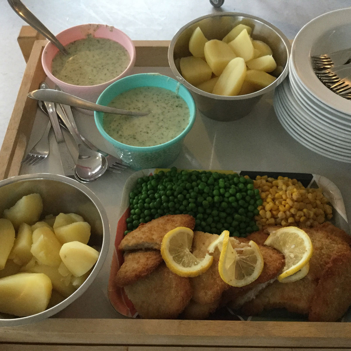 Frokost i Tjærbyvejens Vuggestue