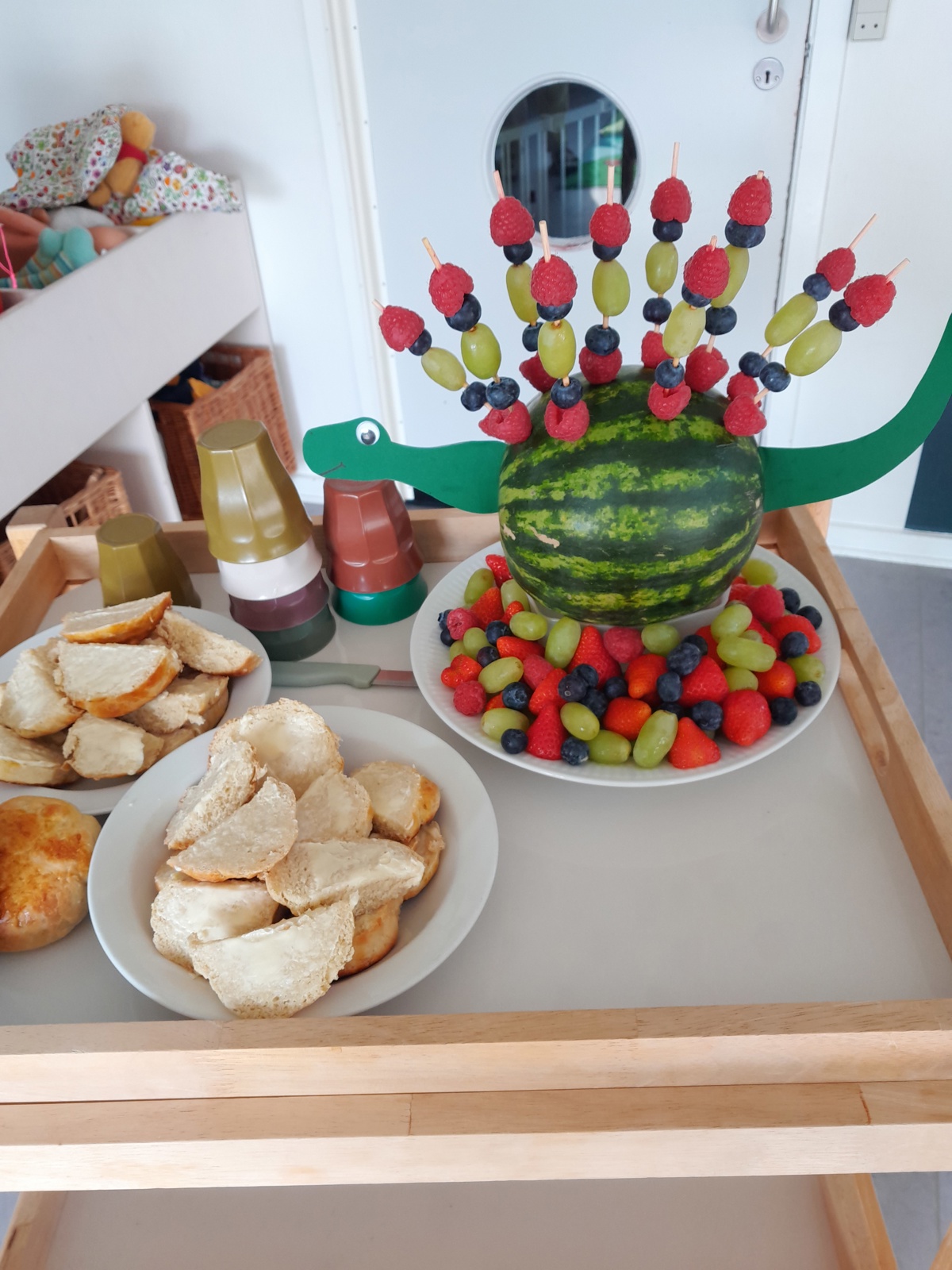 Snacks i Tjærbyvejens Vuggestue