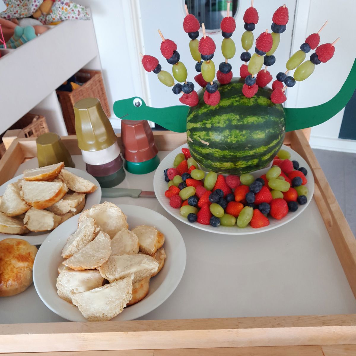 Snacks i Tjærbyvejens Vuggestue