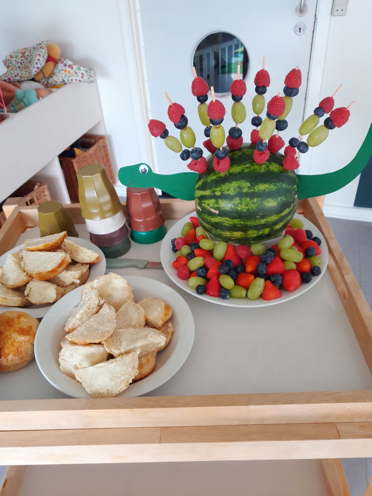 Snacks i Tjærbyvejens Vuggestue