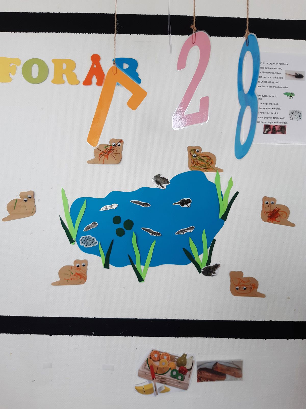 Udsmykning i Tjærbyvejens Vuggestue