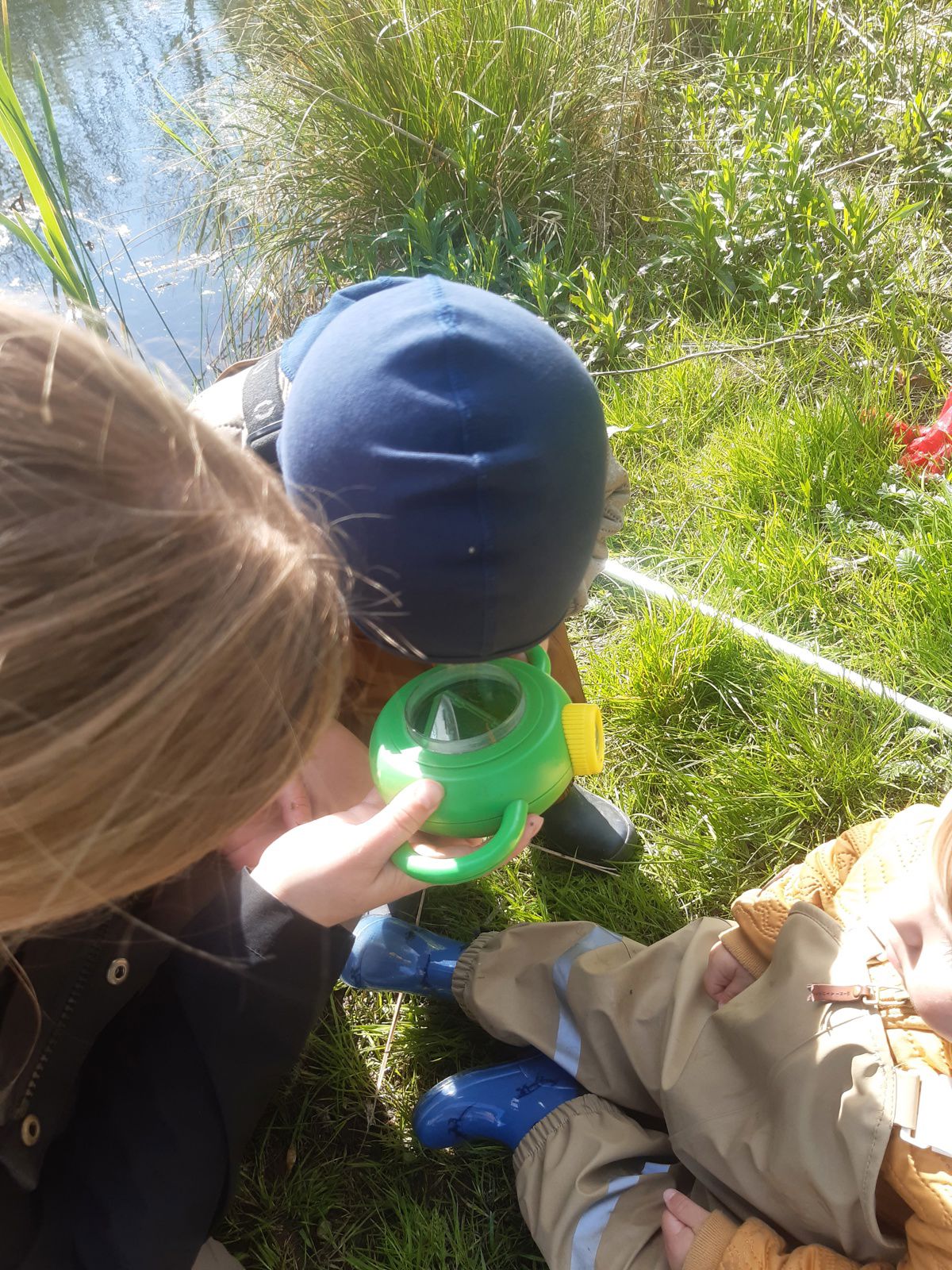 Tjærbyvejens Vuggestue på udflugt