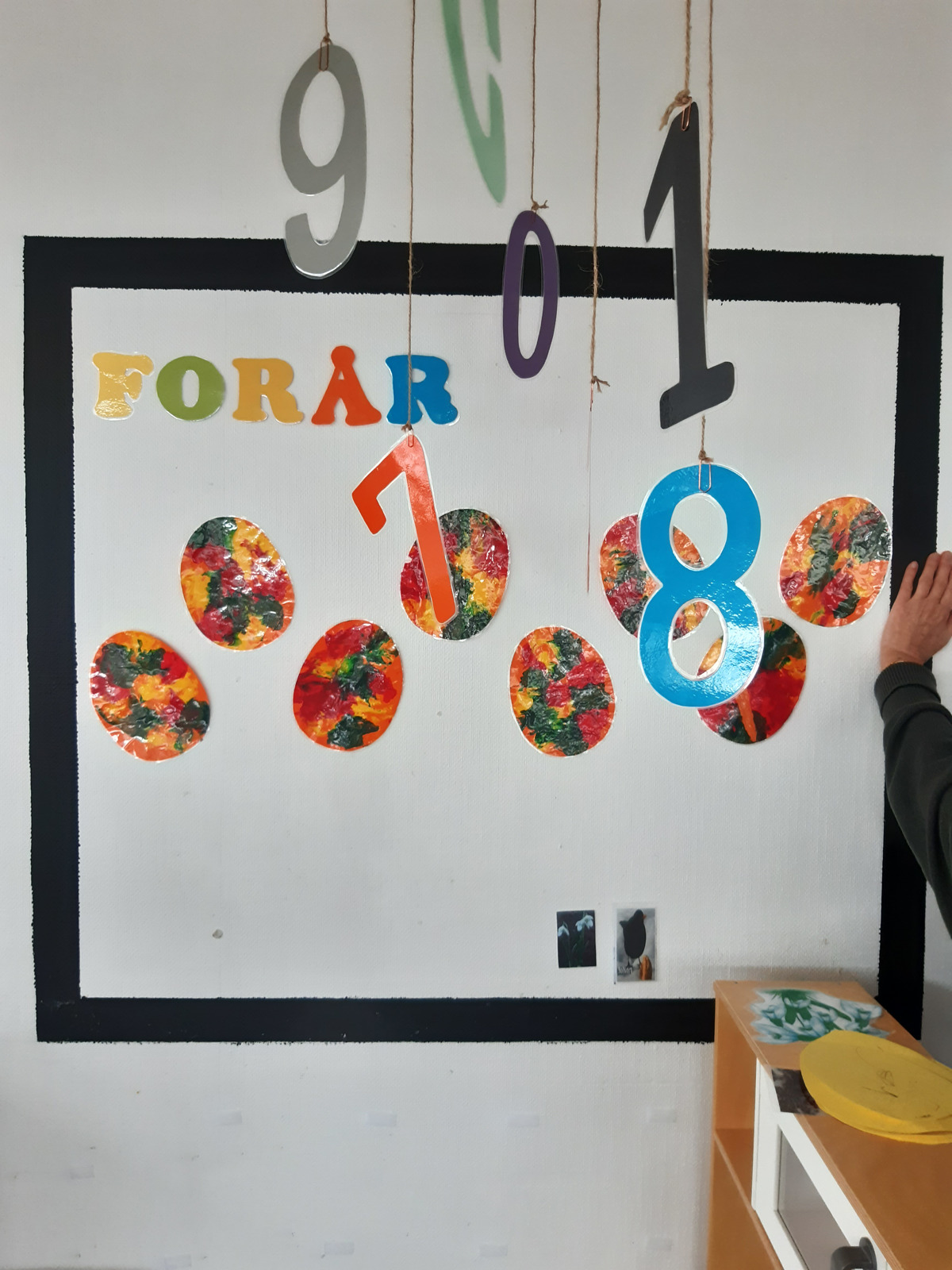 Udsmykning i Tjærbyvejens Vuggestue