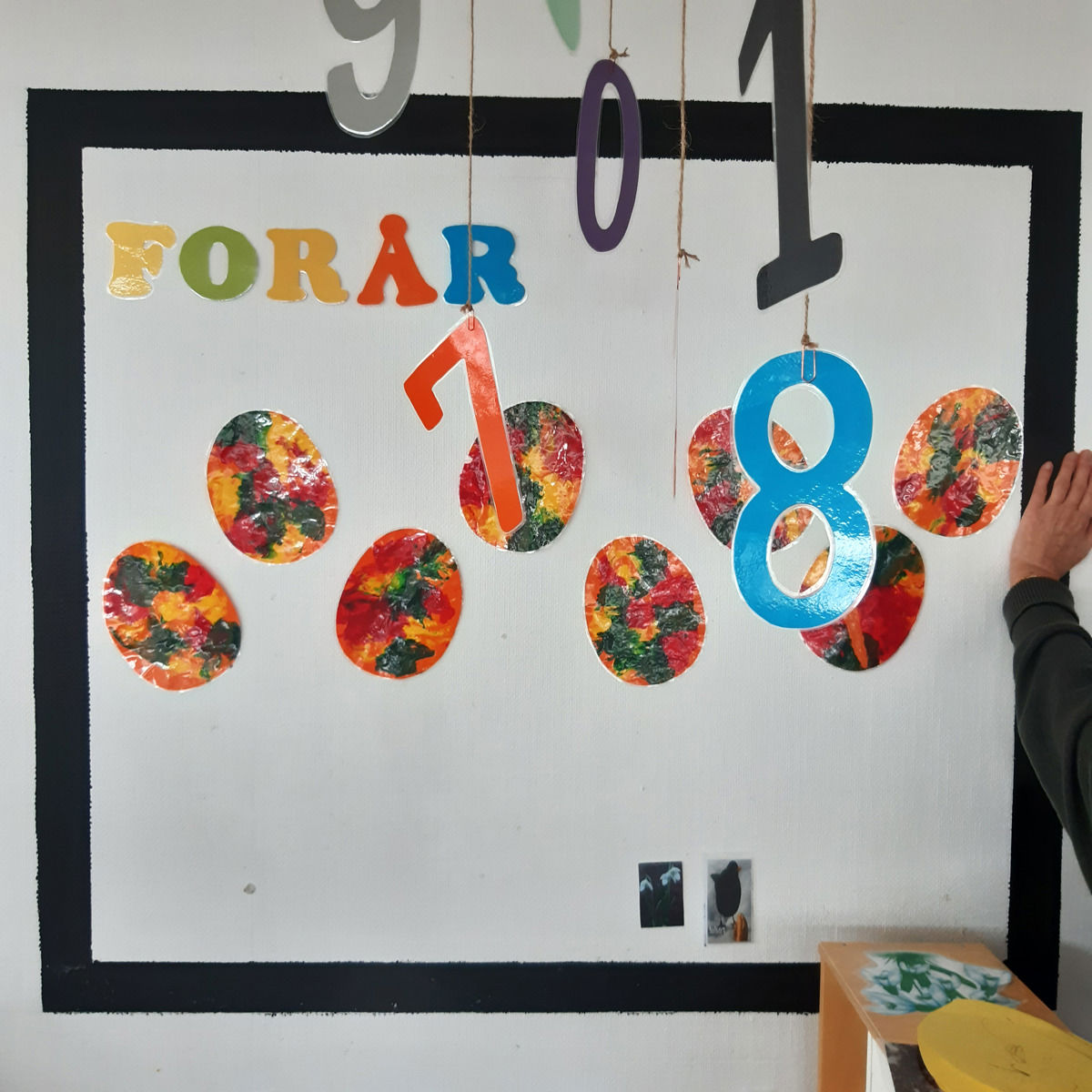 Udsmykning i Tjærbyvejens Vuggestue