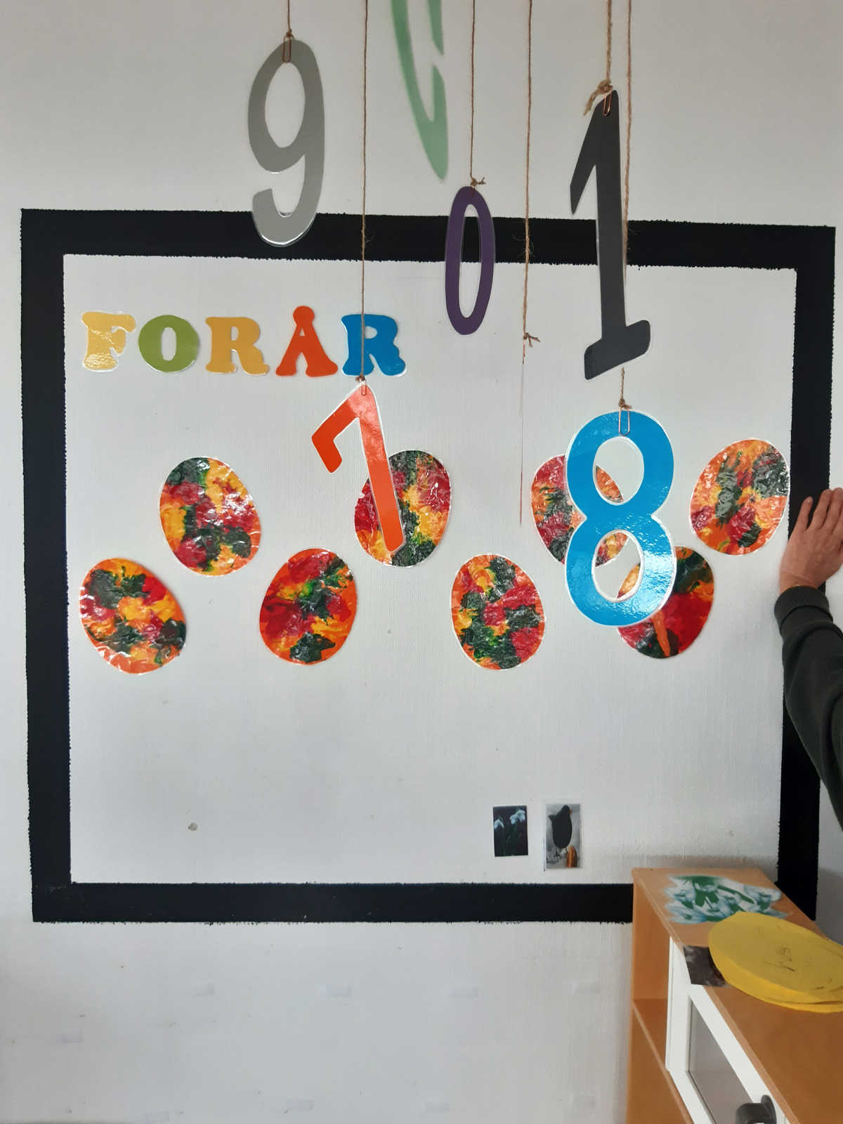 Udsmykning i Tjærbyvejens Vuggestue